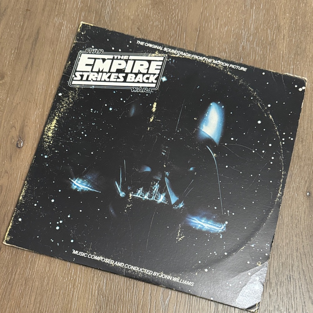 Star Wars the empire strikes back vinyl record